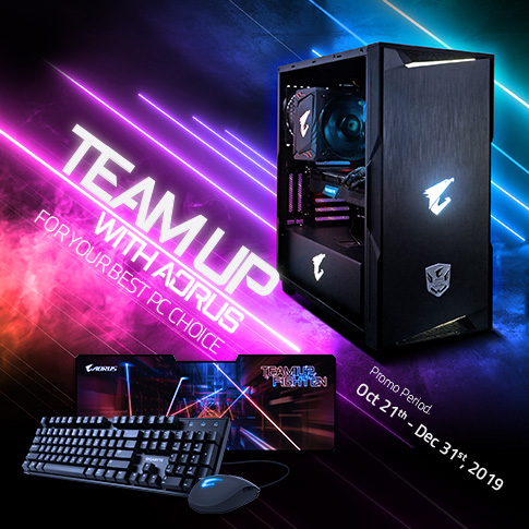 Team Up With AORUS For Your Best PC Choice!