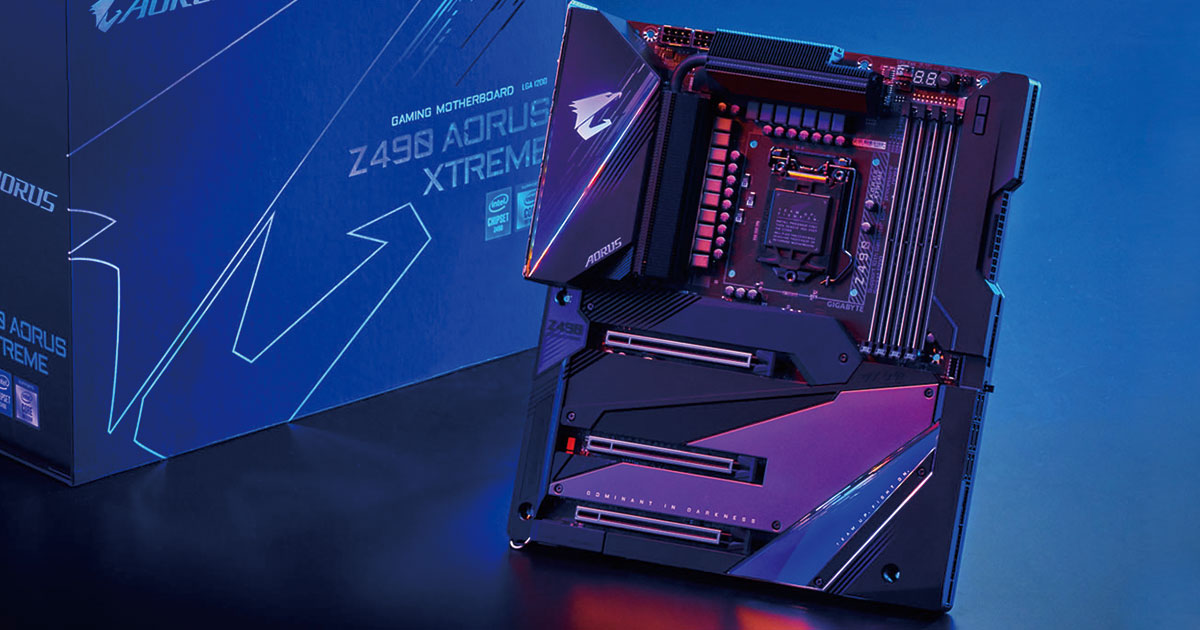 AORUS Z490 Gaming Motherboards: Master the Xtreme