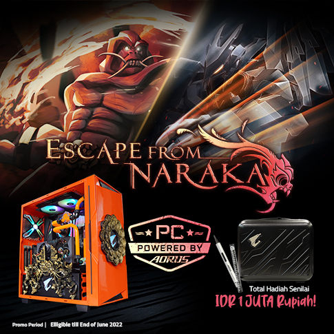 Escape From Naraka PC Powered by AORUS