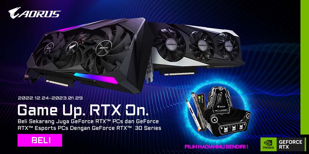 [Indonesia]GIGABYTE GeForce RTX™ 30  Promotion!