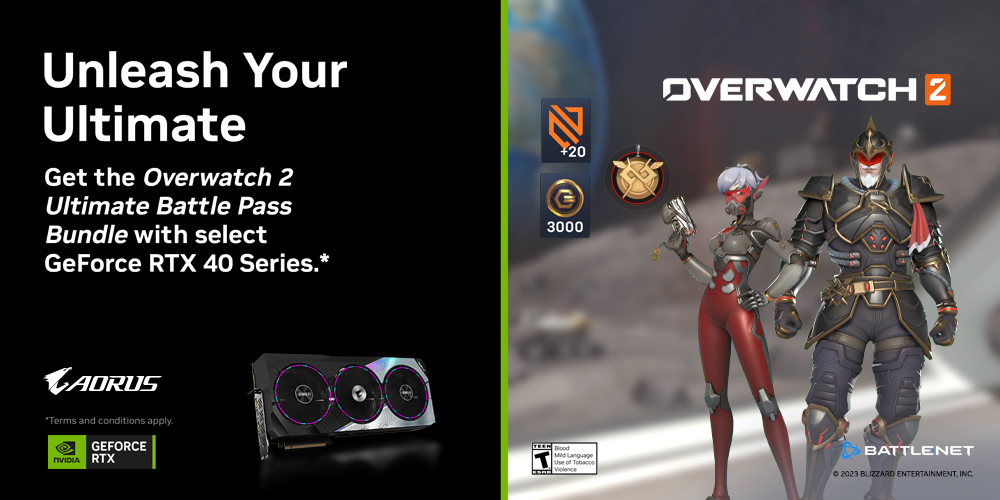 [APAC] Overwatch 2 Ultimate Battle Pass with selected GeForce RTX 40 series